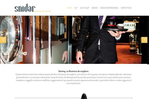 Salient theme site design template sample