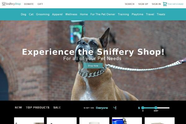 Site using FancyBox plugin