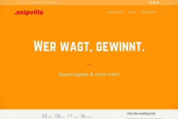 Site using Td-newsletter plugin