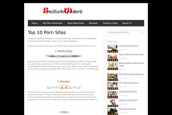 Grandmag theme site design template sample