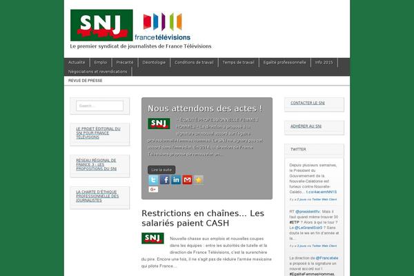 Color Newsmagazine theme site design template sample