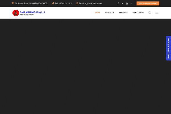 Globax theme site design template sample