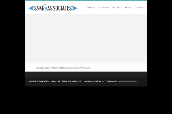 Extensio theme site design template sample