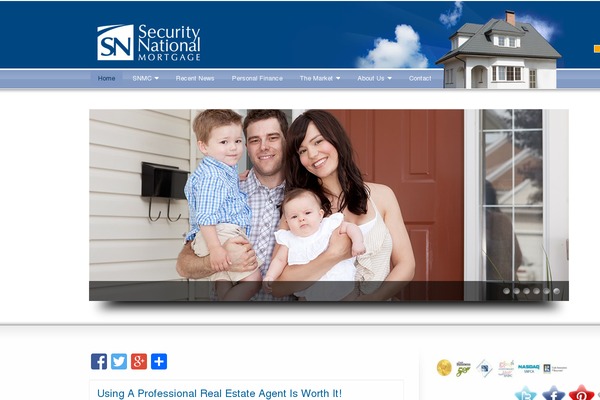 Site using continuous rss scrolling plugin