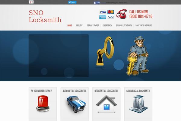Inspire theme site design template sample