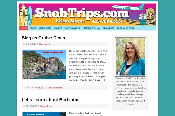 Prose theme site design template sample