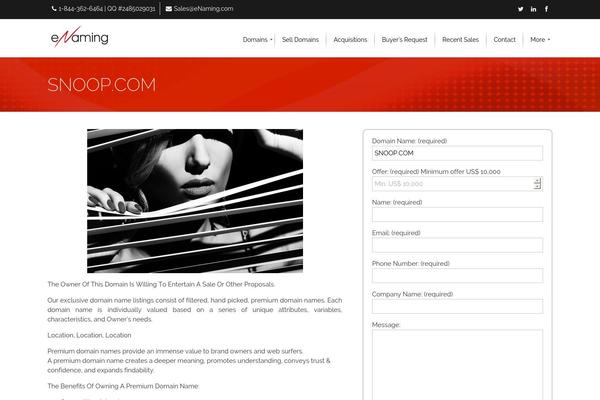 Site using Domain-inventory plugin