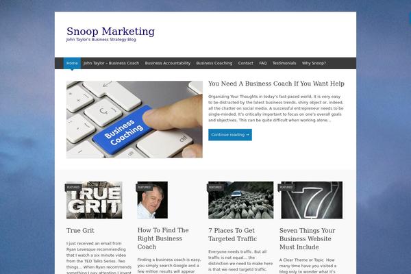 Expound theme site design template sample