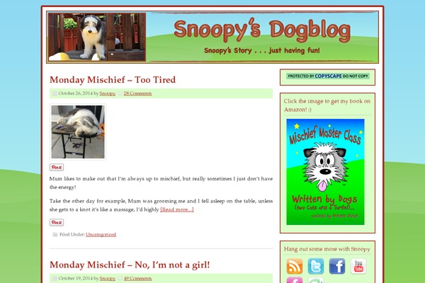 Prose theme site design template sample
