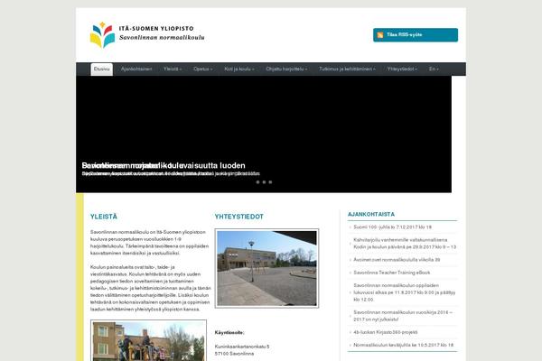 Site using SlideDeck 1 Lite Content Slider plugin