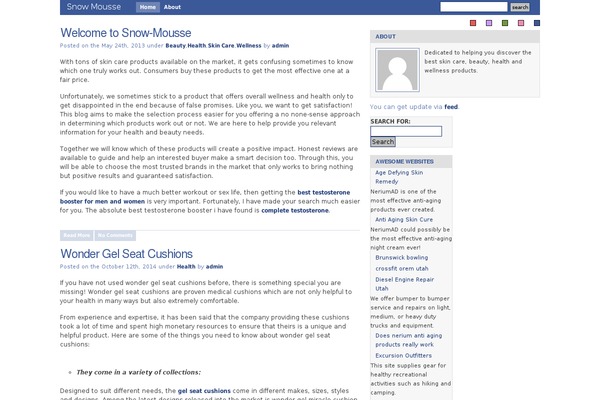 CryBook theme site design template sample