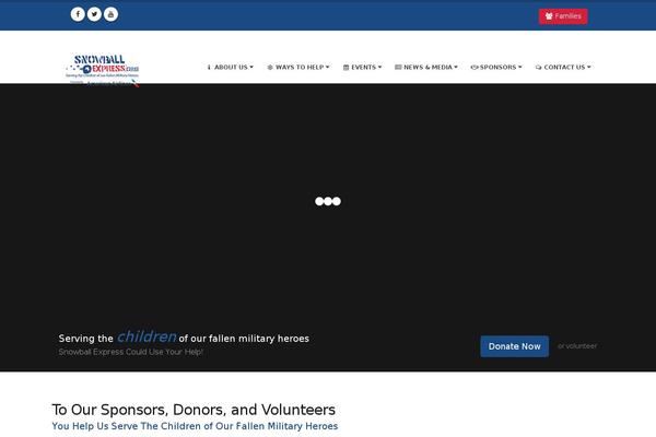 Kindness theme site design template sample