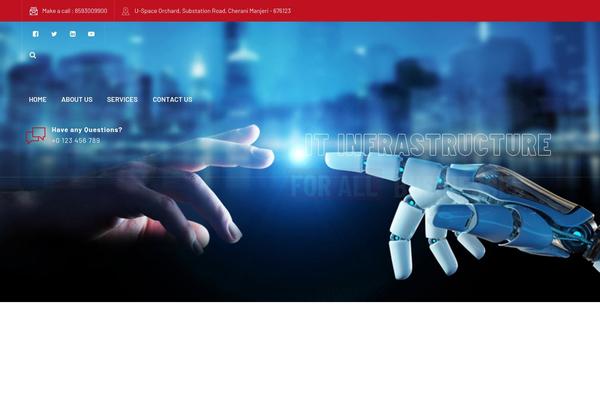 Digicop theme site design template sample