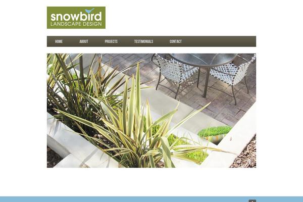 Alphine theme site design template sample