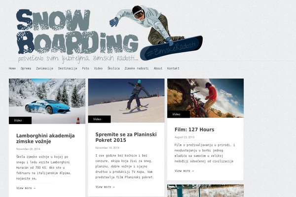 Gridly theme site design template sample
