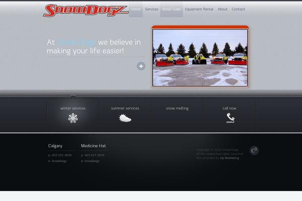 snowdogz.ca site used Verve