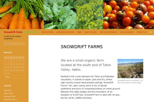 snowdriftfarm.org site used Anjirai