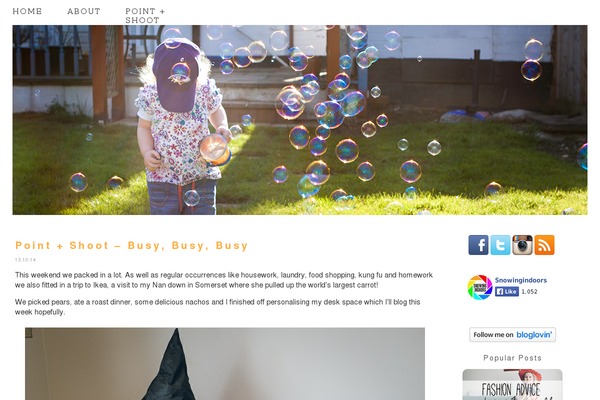 Sento theme site design template sample