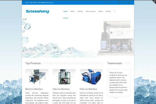 snowkey.com.au site used Inovado