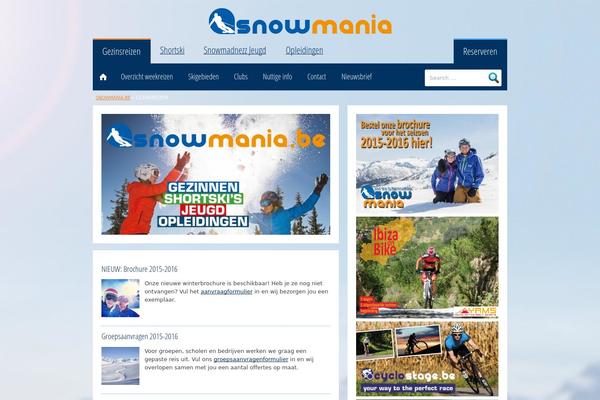 snowmania.be site used S