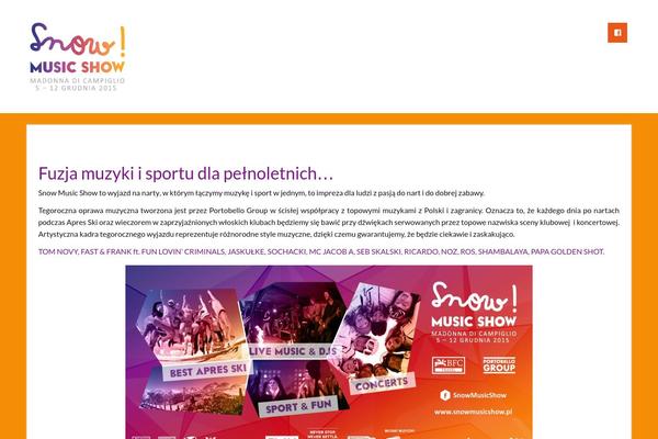 Site using GS Logo Slider plugin
