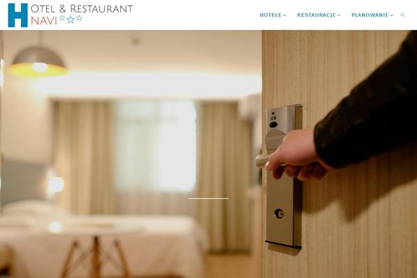 Fluida theme site design template sample