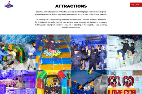 Vangard theme site design template sample