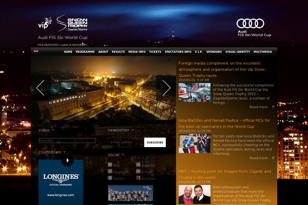 Site using Wordpress-social-stream plugin