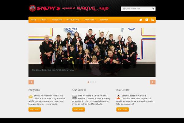Webfolio theme site design template sample