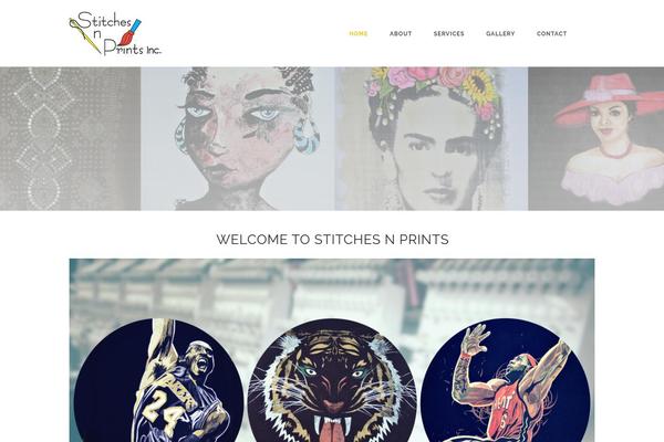 Aperio theme site design template sample