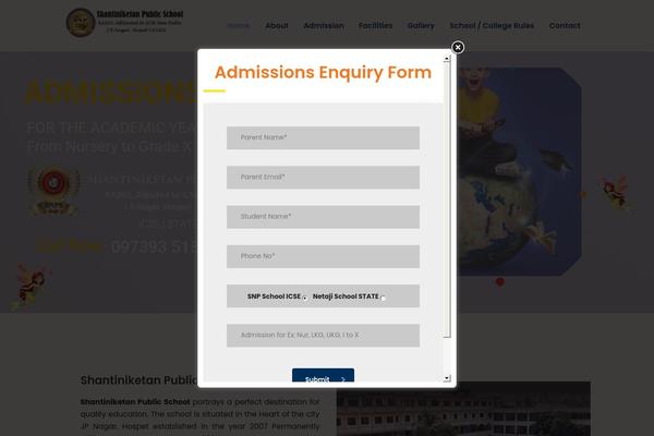 Site using Table Maker plugin