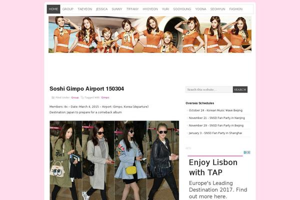 Prose theme site design template sample