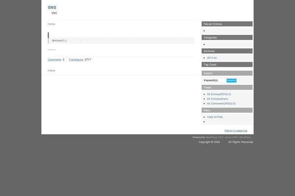 Wp.Vicuna theme site design template sample