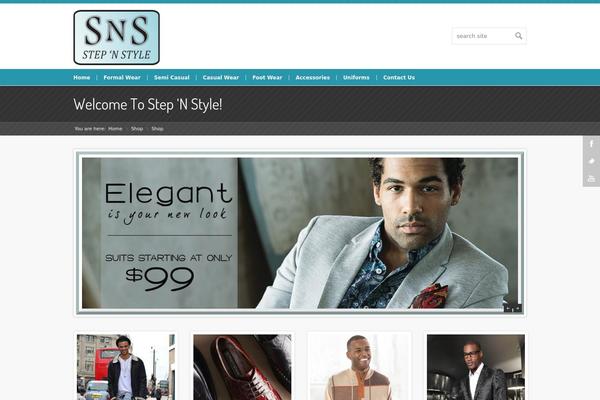 Replete theme site design template sample