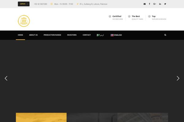 Realfactory theme site design template sample