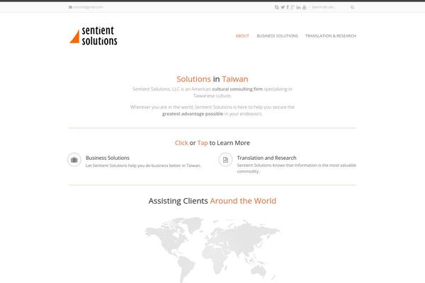 Invicta theme site design template sample