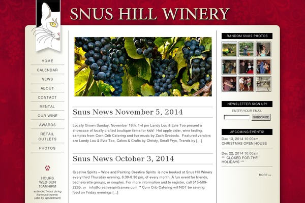 Site using Simple Slideshow Manager plugin