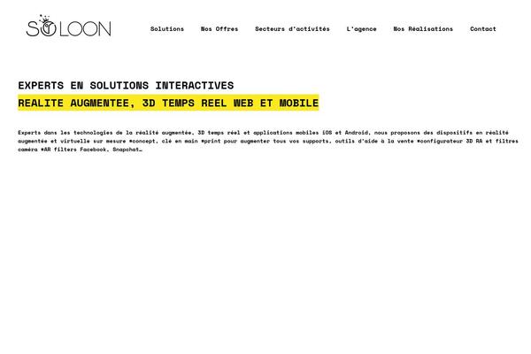 Site using Wp-floating-menu plugin