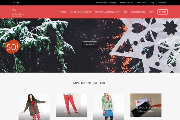 Frankfurt theme site design template sample