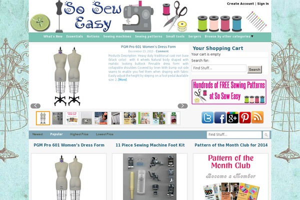 so-sew-easy-store.com site used Covert Store Builder