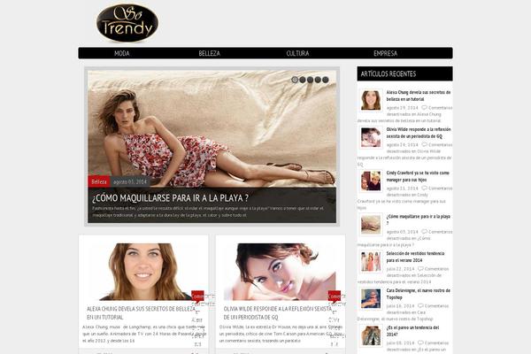 Boulevard theme site design template sample