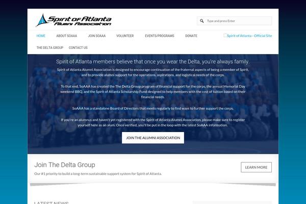 soaaa.org site used Flex