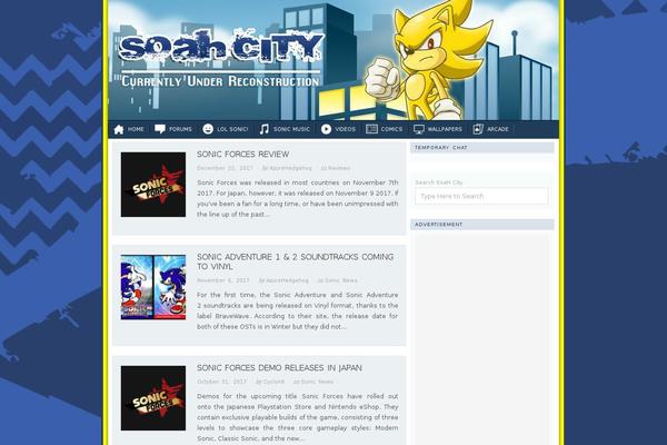 Fraction theme site design template sample