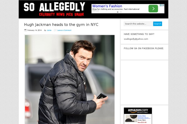 News theme site design template sample