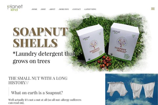 Seed theme site design template sample