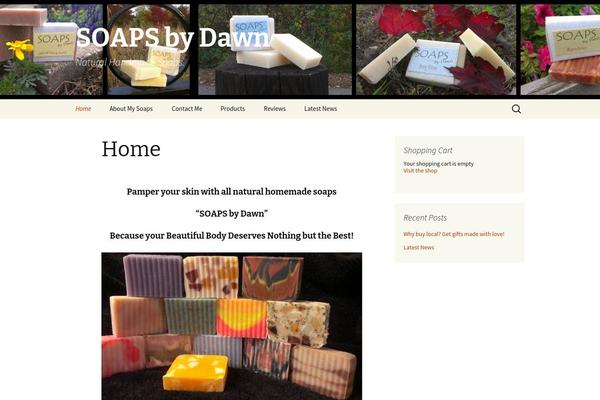 Twenty Thirteen theme site design template sample