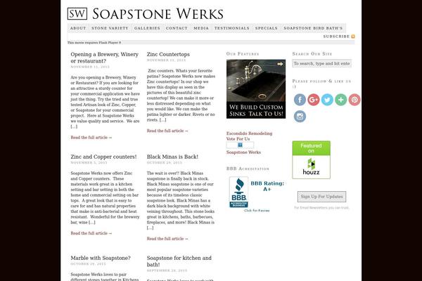 Thesis 1.6 theme site design template sample