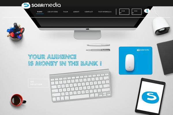 Salient Child theme site design template sample