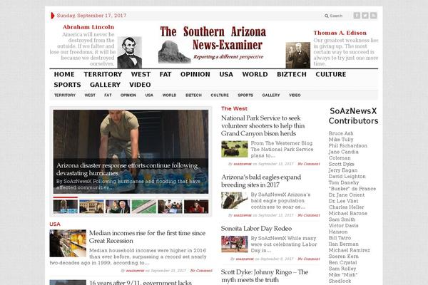 Advanced Newspaper theme site design template sample