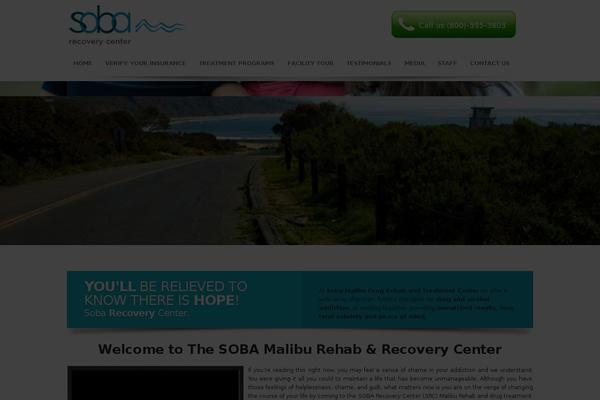 Sparse theme site design template sample